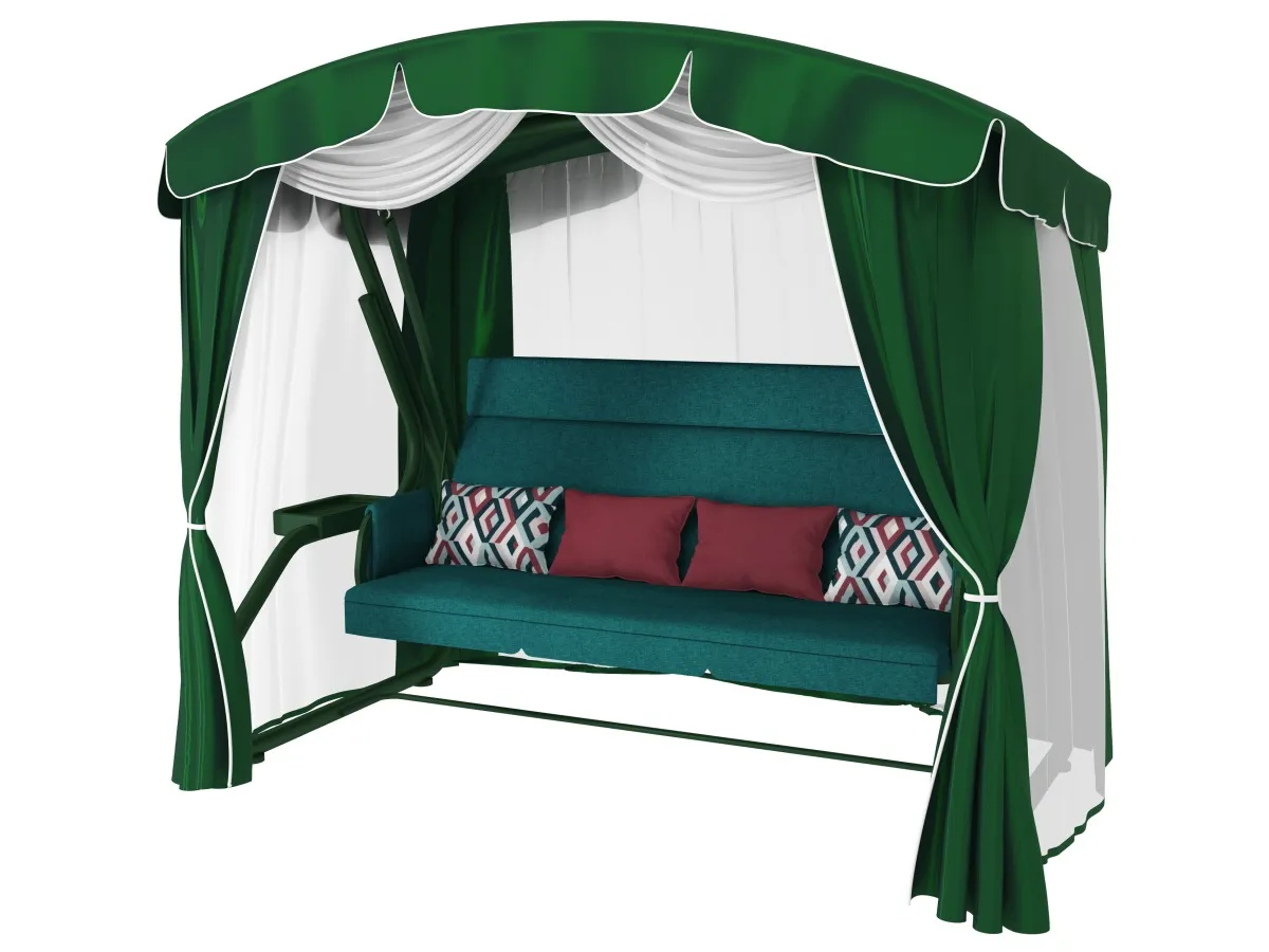 Бригантина Люкс (Green) 4-х местные, до 400кг