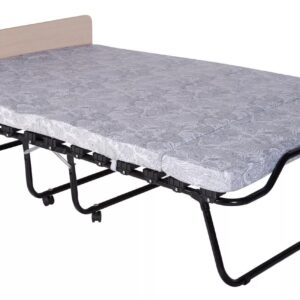 Амалия-М с изголовьем Дуб светлый (1900*1200*360), основание-ламели, до 160 кг, + гипоаллергенный матрас (80мм) в комплекте