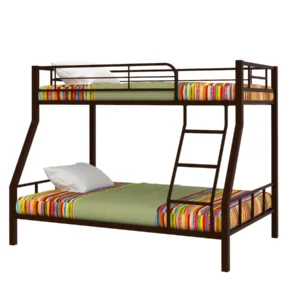 Двухъярусная кровать Granada 1 коричневая для детей с двумя спальными местами