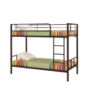 Двухъярусная кровать Севилья 2 для детей с двумя спальными местами коричневая