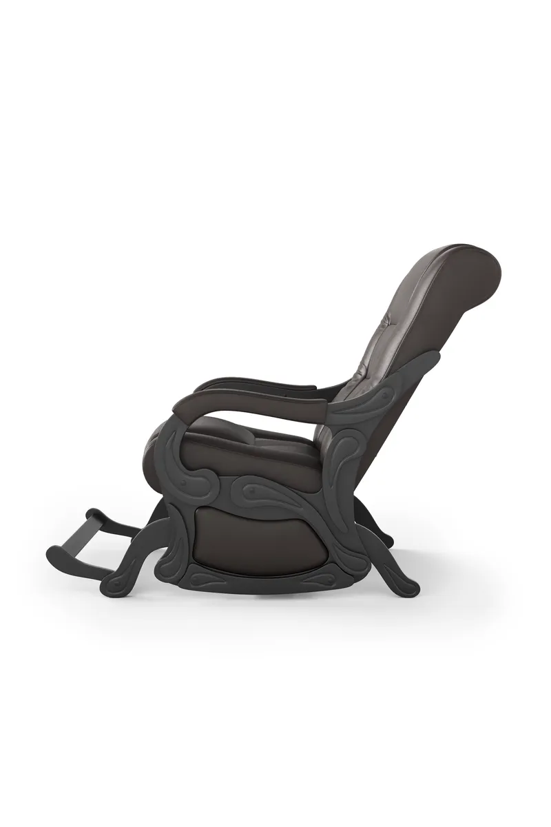 Кресло-качалка маятниковое Rodos (глайдер), цвет венге вид с боку