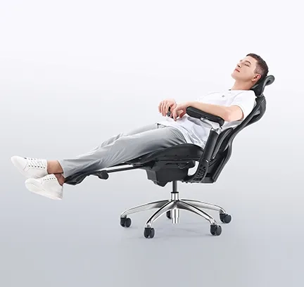 Наклон спинки кресла Sihoo C300