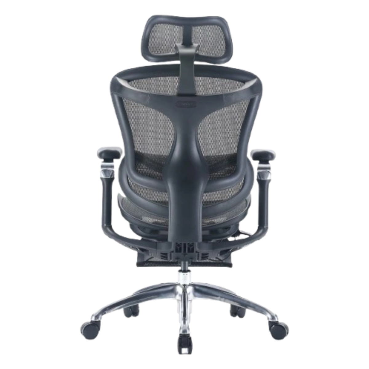 Эргономичное офисное кресло C300-B101-JT вид сзади