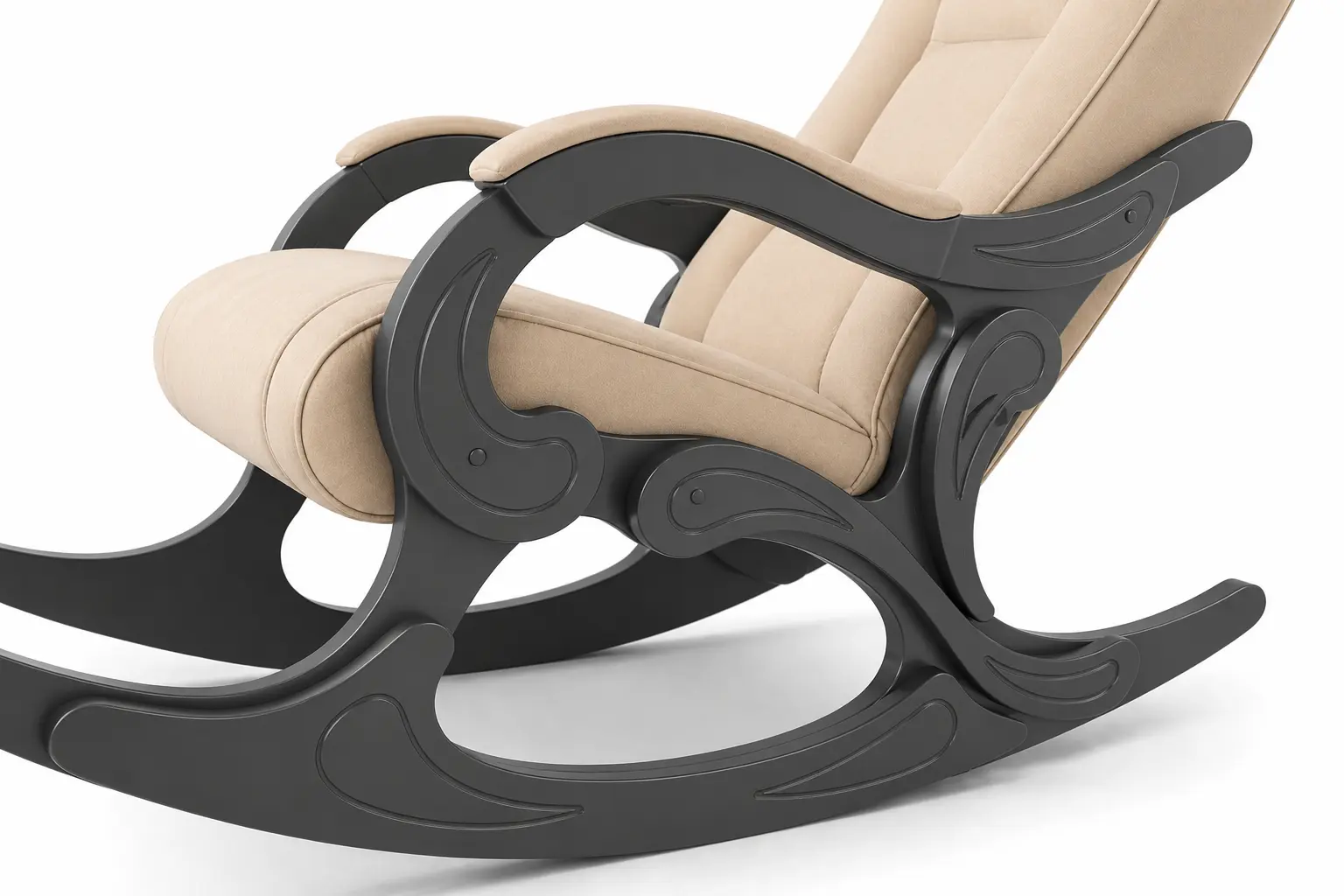 Мягкие подлокотники кресла Родос